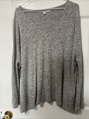 ONLY Lightweight Gray V-Neck women’s Sweater